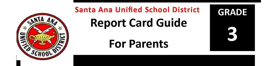 Report Card Guide Grade 3 